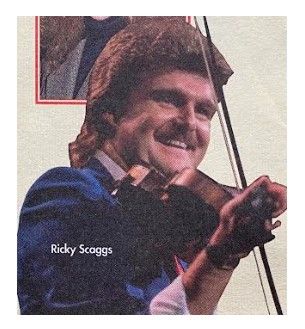 Skaggs, Ricky / Playing Fiddle--Smiling--Dark Blue Jacket