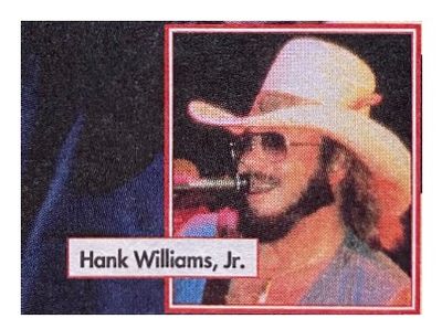 Williams, Hank (Jr.) / On Stage--White Hat--Blue Shirt