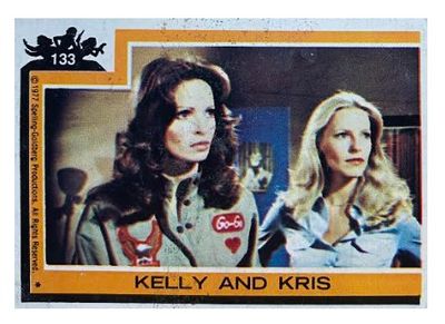 Charlie's Angels / Kelly and Kris / O-Pee-Chee #133 / 1977