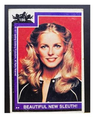 Charlie's Angels / Beautiful New Sleuth! / O-Pee-Chee #186 / 1977
