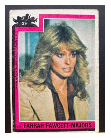 Charlie's Angels / Farrah Fawcett-Majors / O-Pee-Chee #29 / 1977