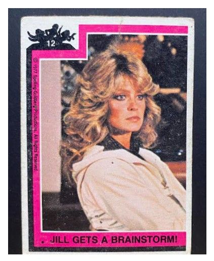 Charlie's Angels / Jill Gets a Brainstorm! / O-Pee-Chee #12 / 1977
