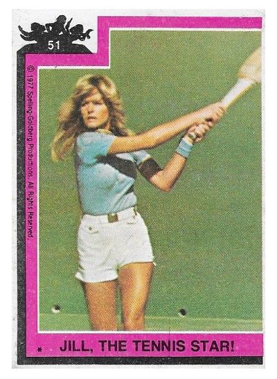 Charlie's Angels / Jill, the Tennis Star! / O-Pee-Chee #51 / 1977