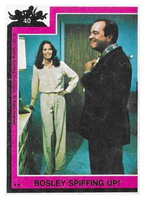Charlie's Angels / Bosley Spiffing Up! / O-Pee-Chee #40 / 1977