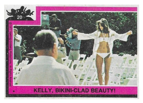 Charlie's Angels / Kelly, Bikini-Clad Beauty! / O-Pee-Chee #20 / 1977