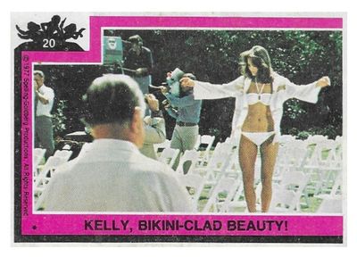 Charlie's Angels / Kelly, Bikini-Clad Beauty! / O-Pee-Chee #20 / 1977