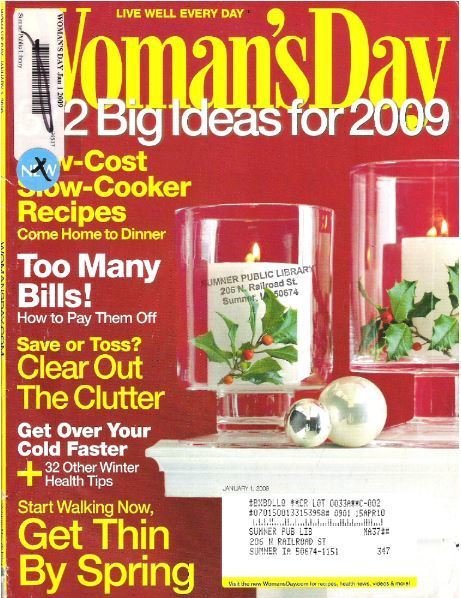 Woman's Day / 372 Big Ideas for 2009 / January 1, 2009