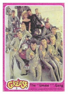 Grease / The "Grease" Gang / Topps #3 / 1978