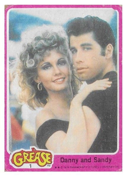 Grease / Danny and Sandy / Topps #1 / 1978