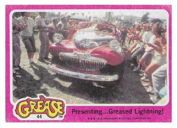 Grease / Presenting...Greased Lightning! / Topps #44 / 1978