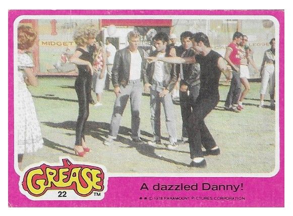 Grease / A Dazzled Danny! / Topps #22 / 1978