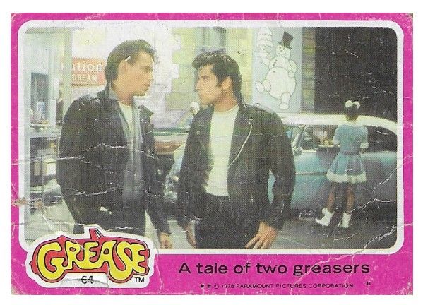 Grease / A Tale of Two Greasers / Topps #64 / 1978