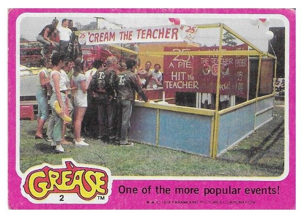 Grease / One of the More Popular Events! / Topps #2 / 1978