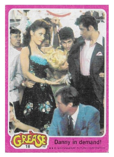 Grease / Danny in Demand! / Topps #18 / 1978