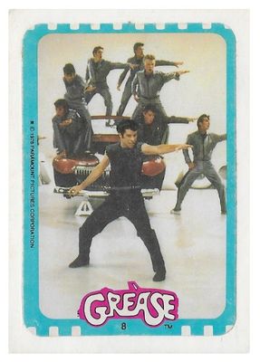 Grease / The Thunderbirds! / Topps #8 / 1978
