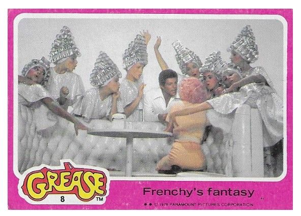 Grease / Frenchy's Fantasy / Topps #8 / 1978