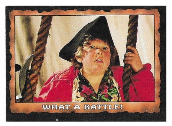 Goonies, The / What a Battle! / Topps #62 / 1985