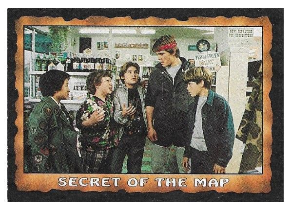 Goonies, The / Secret of the Map / Topps #15 / 1985