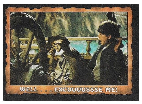 Goonies, The / Well...Excuuuussse Me! / Topps #46 / 1985