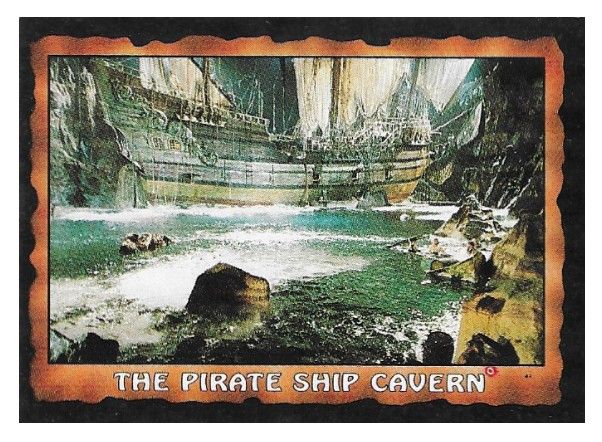Goonies, The / The Pirate Ship Cavern / Topps #42 / 1985