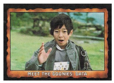 Goonies, The / Meet The Goonies: Data / Topps #4 / 1985