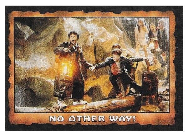 Goonies, The / No Other Way! / Topps #35 / 1985