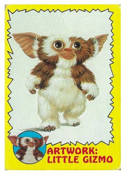 Gremlins / Artwork: Little Gizmo / Topps #77 / 1984