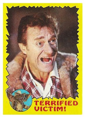 Gremlins / Terrified Victim! / Topps #48 / 1984