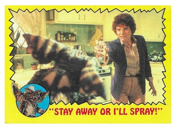 Gremlins / Stay Away or I'll Spray! / Topps #39 / 1984