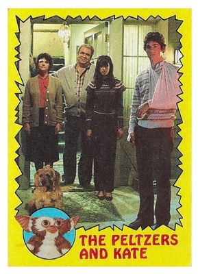 Gremlins / The Peltzers and Kate / Topps #74 / 1984