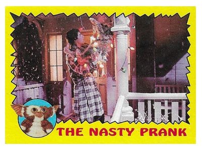 Gremlins / The Nasty Prank / Topps #24 / 1984