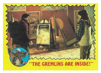 Gremlins / The Gremlins Are Inside! / Topps #59 / 1984