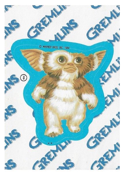 Gremlins / Gizmo / Topps #8 / 1984
