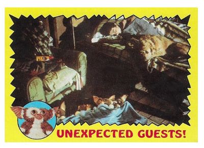 Gremlins / Unexpected Guests! / Topps #22 / 1984