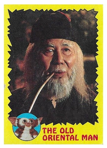 Gremlins / The Old Oriental Man / Topps #3 / 1984