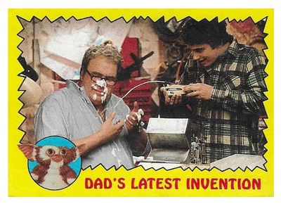 Gremlins / Dad's Latest Invention / Topps #18 / 1984
