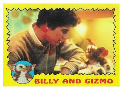 Gremlins / Billy and Gizmo / Topps #19 / 1984