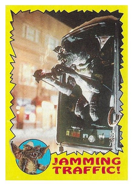 Gremlins / Jamming Traffic! / Topps #43 / 1984
