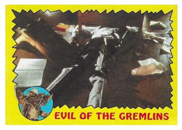 Gremlins / Evil of the Gremlins / Topps #34 / 1984