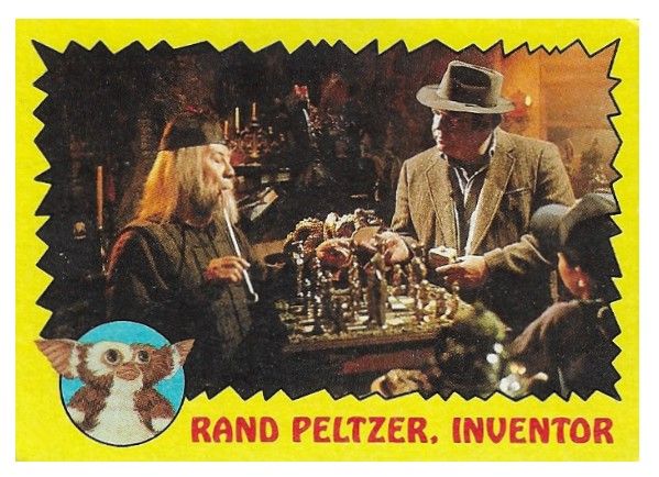Gremlins / Rand Peltzer, Inventor / Topps #4 / 1984