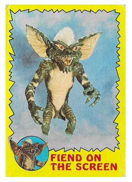 Gremlins / Fiend on the Screen / Topps #80 / 1984