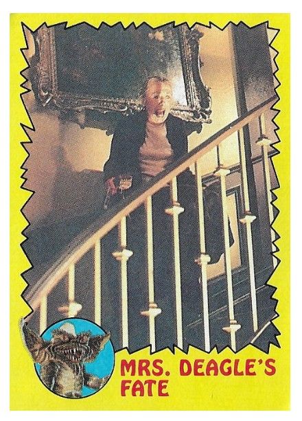 Gremlins / Mrs. Deagle's Fate / Topps #45 / 1984