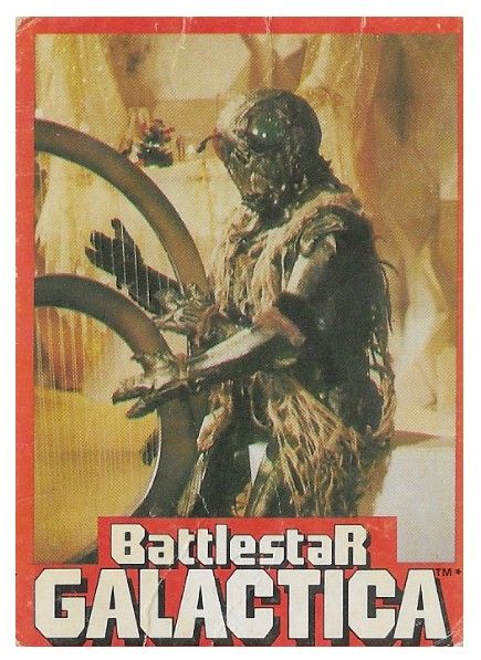 Battlestar Galactica / Seetol Playing An Ovion Harp / Wonder Bread #26 / 1978