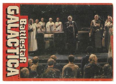 Battlestar Galactica / Commander Adama and the Council / Wonder Bread #32 / 1978