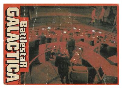 Battlestar Galactica / Galactica Control Room / Wonder Bread #8 / 1978