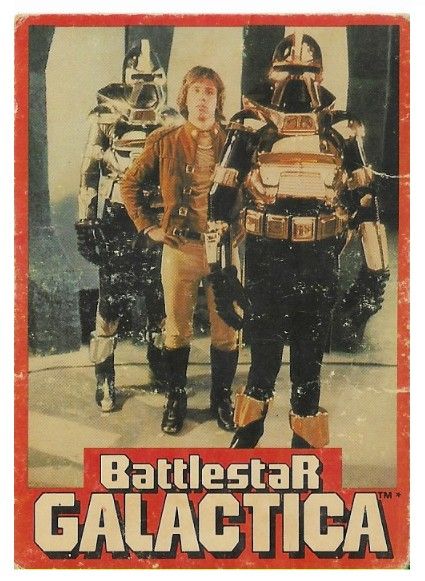 Battlestar Galactica / Space Cadet Cree Captured by Two Cylons / Wonder Bread #4 / 1978