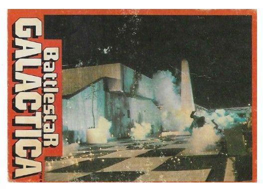 Battlestar Galactica / Planet Caprica Under Attack / Wonder Bread #21 / 1978