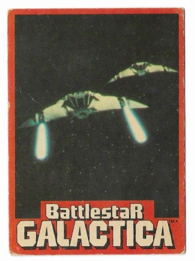 Battlestar Galactica / Two Cylon Warships / Wonder Bread #5 / 1978