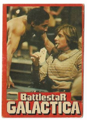 Battlestar Galactica / Starbuck Shows Boomer His Cards / Wonder Bread #22 / 1978