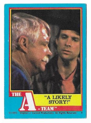 A-Team, The / A Likely Story! / Topps #16 / 1983